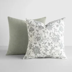 Casual Comfort Jacobean Floral 2-pc. Square Throw Pillow Set