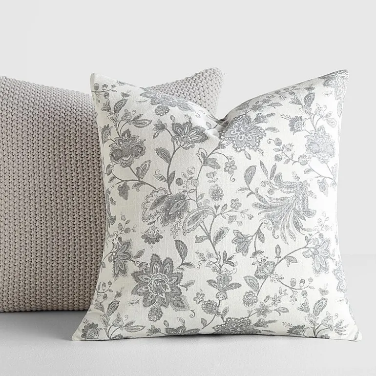 Casual Comfort Jacobean Floral 2-pc. Square Throw Pillow Set