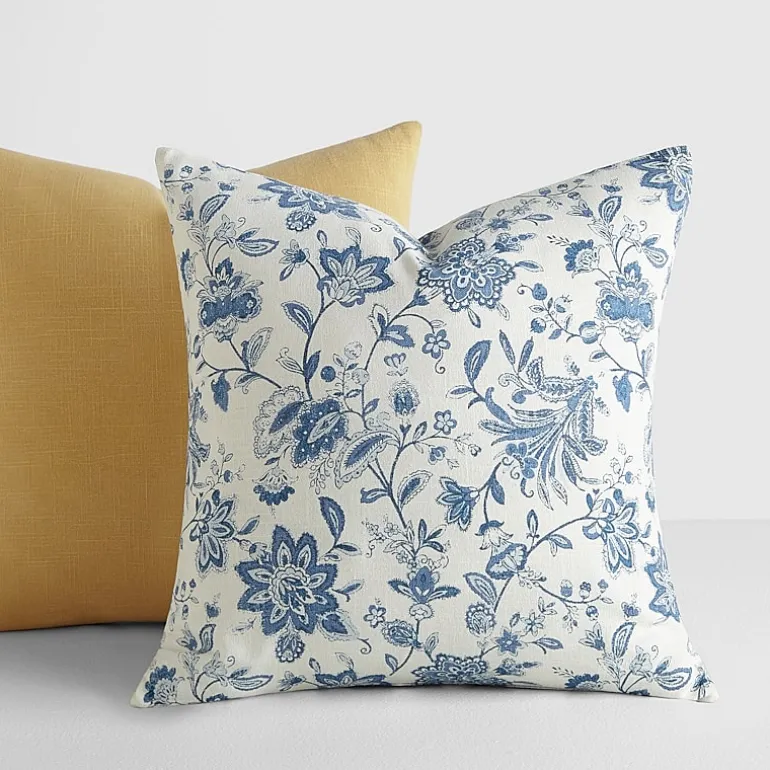 Casual Comfort Jacobean Floral 2-pc. Square Throw Pillow Set
