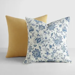Casual Comfort Jacobean Floral 2-pc. Square Throw Pillow Set