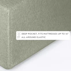 Casual Comfort Jersey Knit Deep Pocket Sheet Set