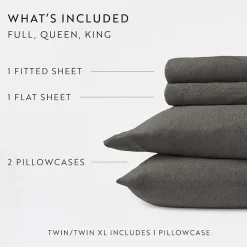 Casual Comfort Jersey Knit Deep Pocket Sheet Set