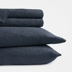 Casual Comfort Jersey Knit Deep Pocket Sheet Set