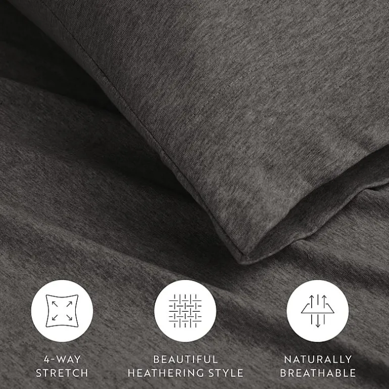 Casual Comfort Jersey Knit Deep Pocket Sheet Set