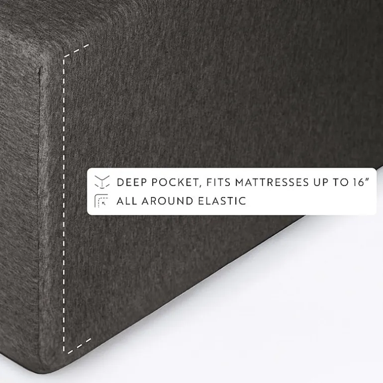 Casual Comfort Jersey Knit Deep Pocket Sheet Set