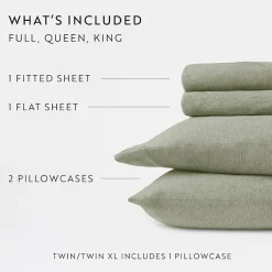 Casual Comfort Jersey Knit Deep Pocket Sheet Set