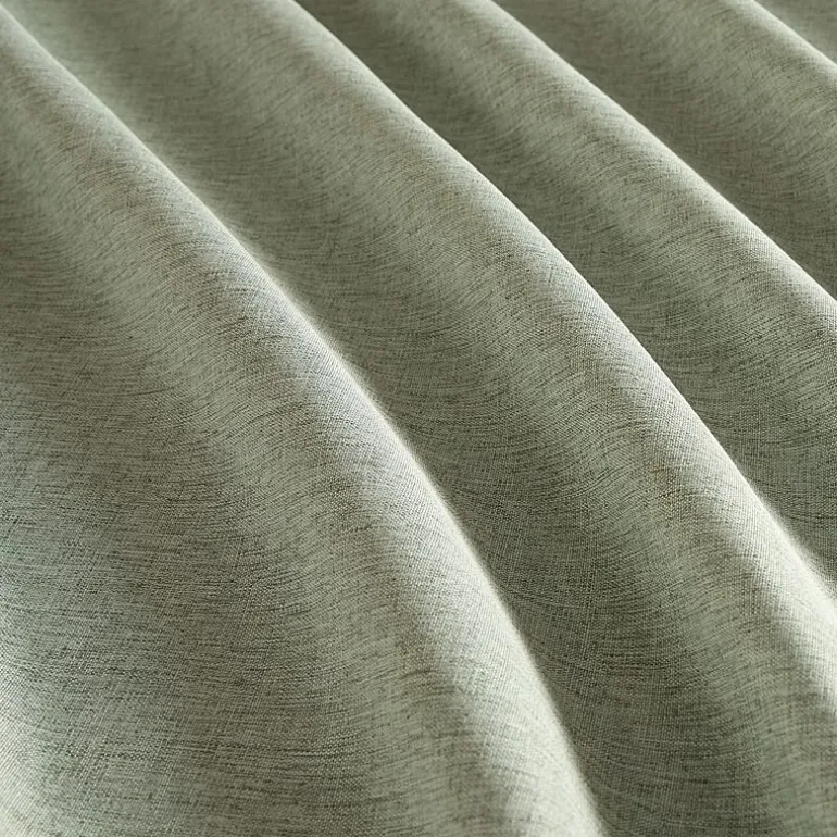 Casual Comfort Linen-Look Solid Shower Curtain