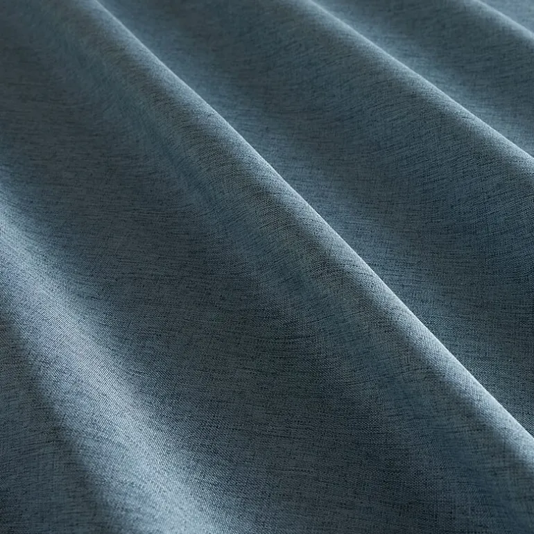 Casual Comfort Linen-Look Solid Shower Curtain