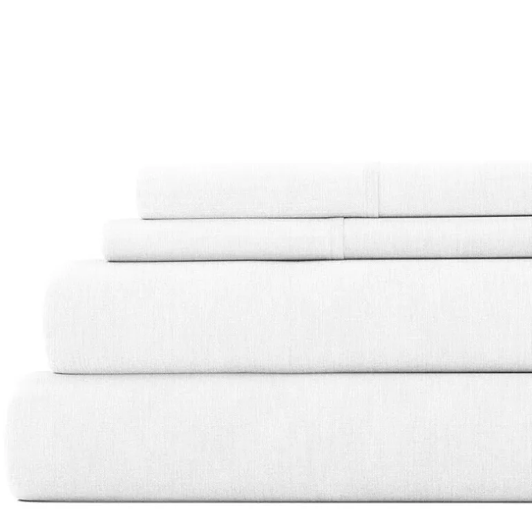 Casual Comfort Linen Rayon From Bamboo Deep Pocket Sheet Set