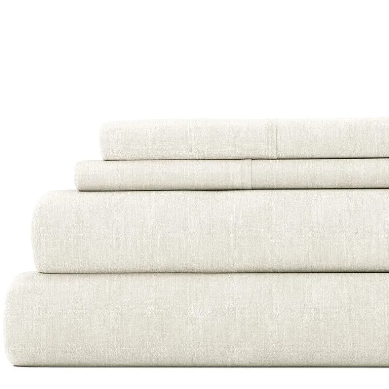 Casual Comfort Linen Rayon From Bamboo Deep Pocket Sheet Set