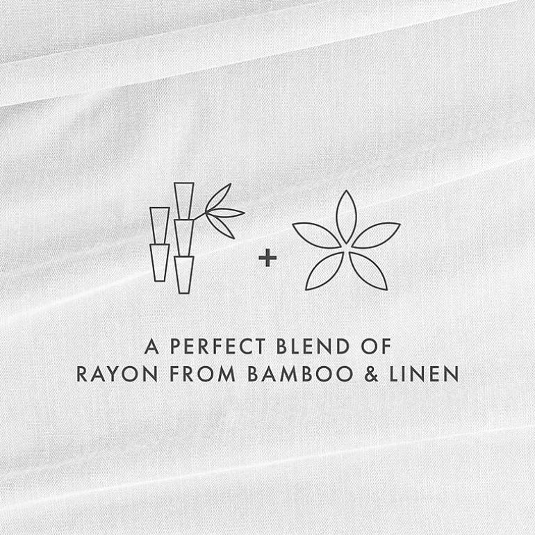 Casual Comfort Linen Rayon From Bamboo Deep Pocket Sheet Set