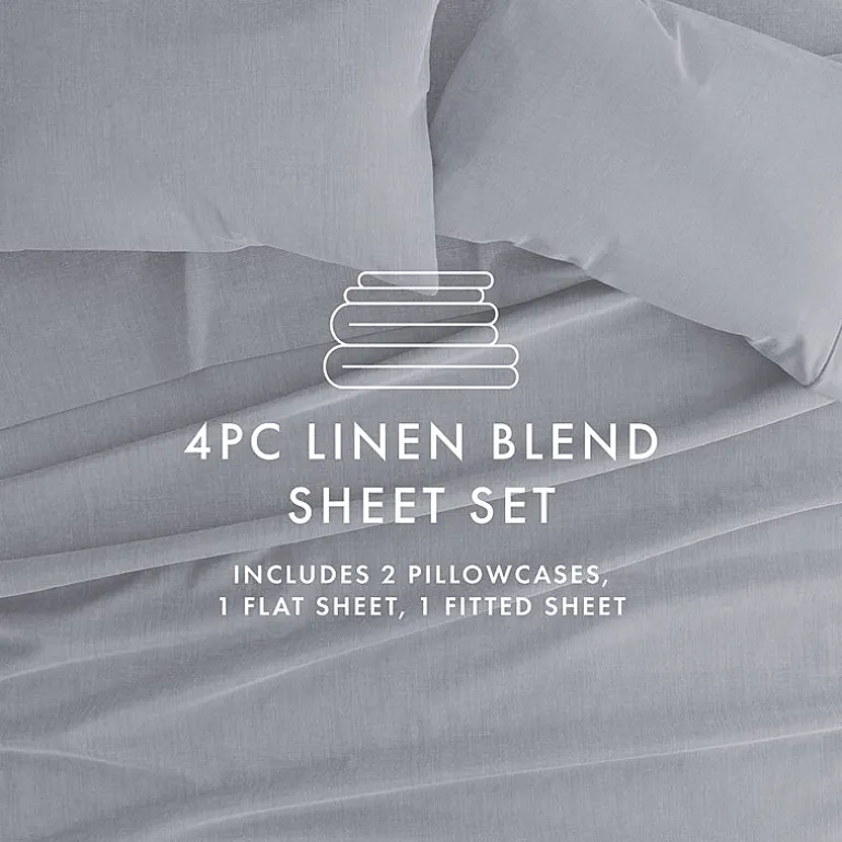 Casual Comfort Linen Rayon From Bamboo Deep Pocket Sheet Set