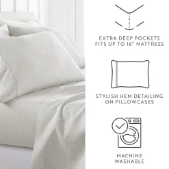 Casual Comfort Modern Circles Patterned Sheet Set