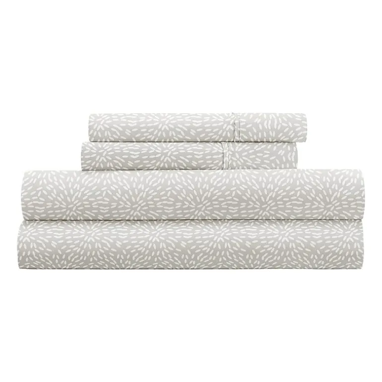Casual Comfort Modern Circles Patterned Sheet Set