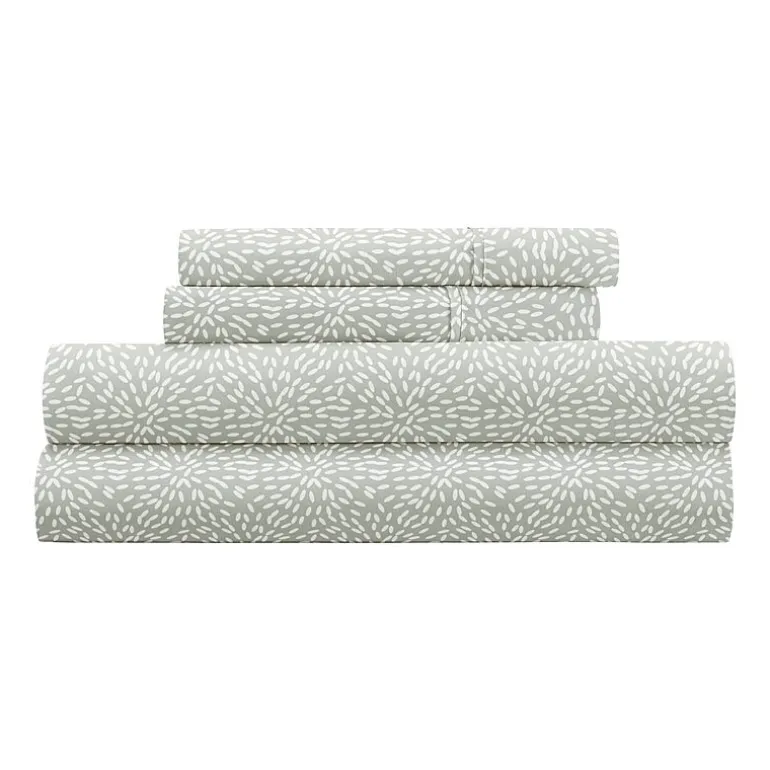 Casual Comfort Modern Circles Patterned Sheet Set