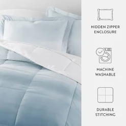Casual Comfort Ocean Midweight Down Alternative Comforter Set