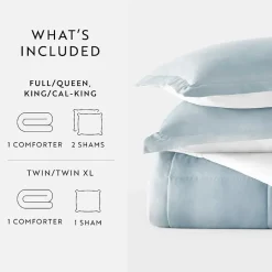 Casual Comfort Ocean Midweight Down Alternative Comforter Set