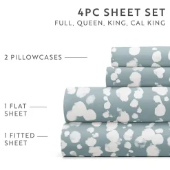 Casual Comfort 4-Pc Ultra Soft Pattern Sheet Set