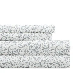 Casual Comfort 4-Pc Ultra Soft Pattern Sheet Set