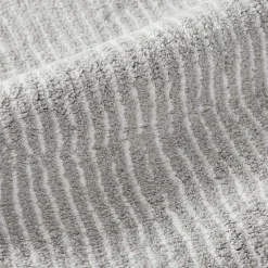 Casual Comfort Pinstripe Cotton Bath Rug