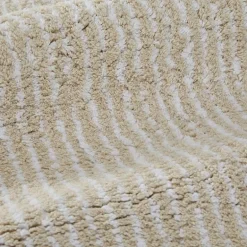 Casual Comfort Pinstripe Cotton Bath Rug