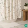 Casual Comfort Polyester Printed Shower Curtain