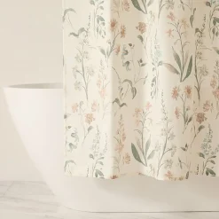 Casual Comfort Polyester Printed Shower Curtain