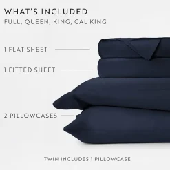 Casual Comfort Premium Rayon From Bamboo Luxury Bed Sheet Set