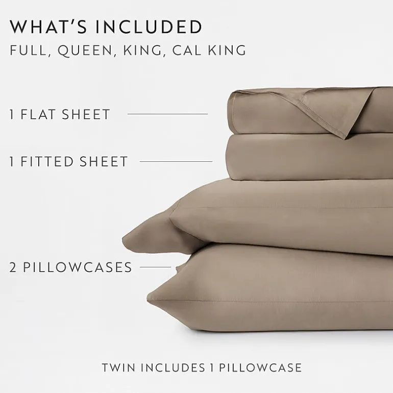 Casual Comfort Premium Rayon From Bamboo Luxury Bed Sheet Set