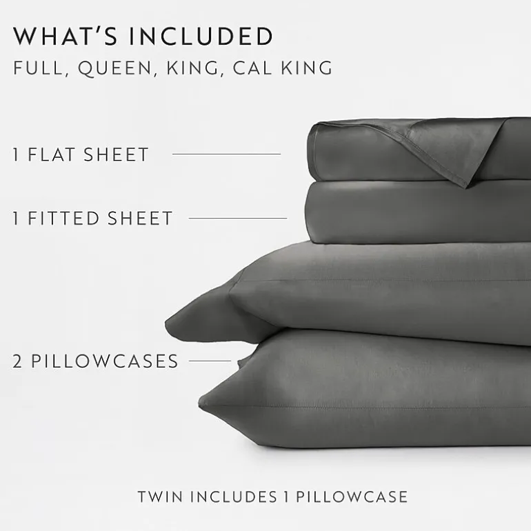 Casual Comfort Premium Rayon From Bamboo Luxury Bed Sheet Set