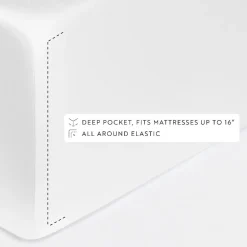 Casual Comfort Premium Rayon From Bamboo Luxury Bed Sheet Set