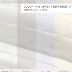 Casual Comfort Premium Ultra Soft Square Pattern Quilted Coverlet Set