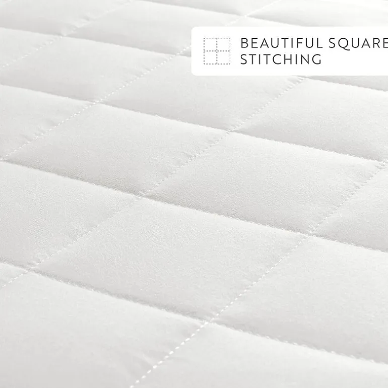 Casual Comfort Premium Ultra Soft Square Pattern Quilted Coverlet Set