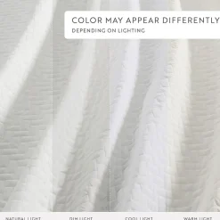Casual Comfort Premium Ultra Soft Herringbone Pattern Quilted Coverlet Set