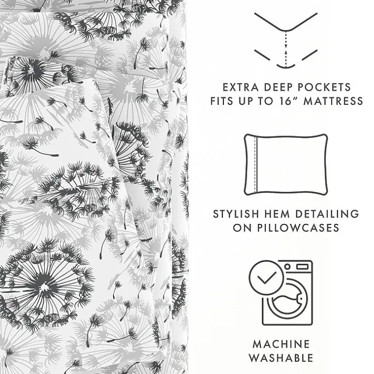 Casual Comfort™ Premium Ultra Soft Make a Wish Pattern Sheet Set