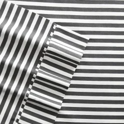 Casual Comfort™ Premium Ultra Soft Ribbon Pattern Microfiber Wrinkle Free Sheet Set