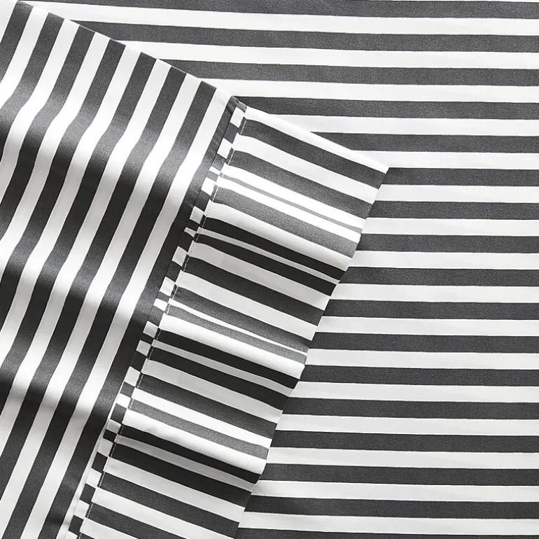 Casual Comfort™ Premium Ultra Soft Ribbon Pattern Microfiber Wrinkle Free Sheet Set