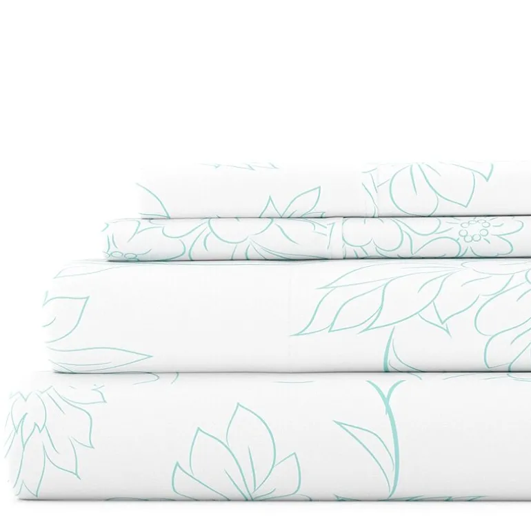 Casual Comfort™ Premium Ultra Soft Vine Pattern Microfiber Wrinkle Free Sheet Set