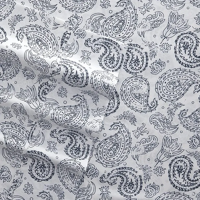 Casual Comfort™ Premium Ultra Soft Coarse Paisley Pattern Sheet Set