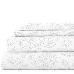Casual Comfort™ Premium Ultra Soft Coarse Paisley Pattern Sheet Set
