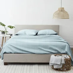 Casual Comfort™ Premium Ultra Soft Thatch Pattern Microfiber Wrinkle Free Sheet Set