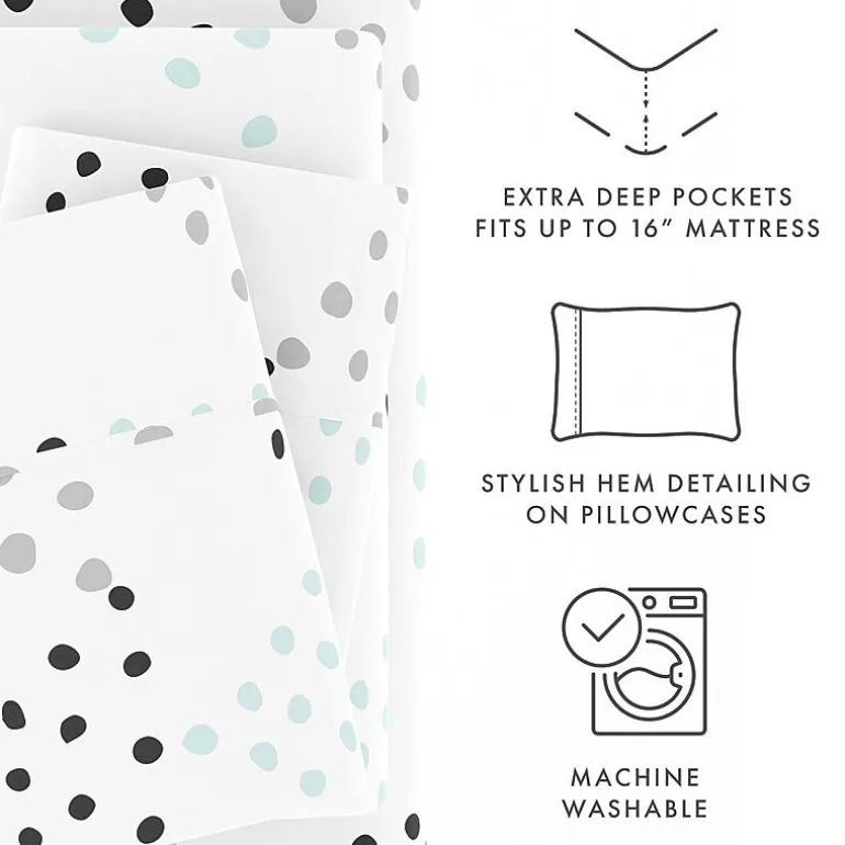 Casual Comfort™ Premium Ultra Soft Microfiber Pattern Sheet Sets