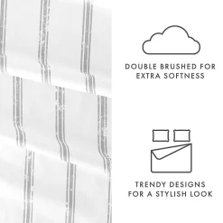 Casual Comfort™ Premium Ultra Soft Microfiber Pattern Sheet Sets