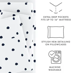 Casual Comfort™ Premium Ultra Soft Microfiber Pattern Sheet Sets