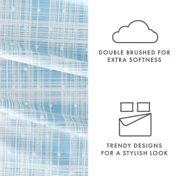 Casual Comfort™ Premium Ultra Soft Polka Dot Pattern Microfiber Wrinkle Free Sheet Set