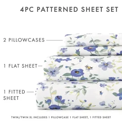 Casual Comfort™ Premium Ultra Soft Blossoms Sheet Set