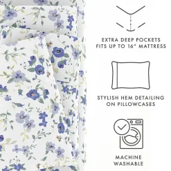 Casual Comfort™ Premium Ultra Soft Blossoms Sheet Set