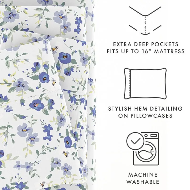 Casual Comfort™ Premium Ultra Soft Blossoms Sheet Set