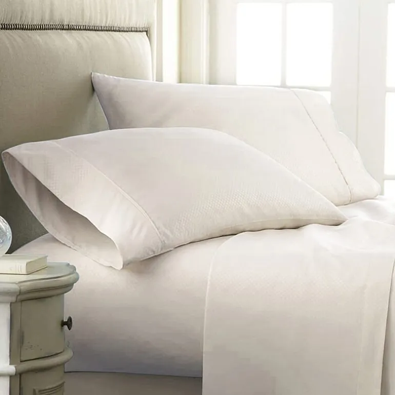 Casual Comfort™ Premium Ultra Soft Checkered Microfiber Wrinkle Free Sheet Set