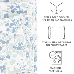 Casual Comfort™ Premium Ultra Soft Microfiber Floral Sheet Sets